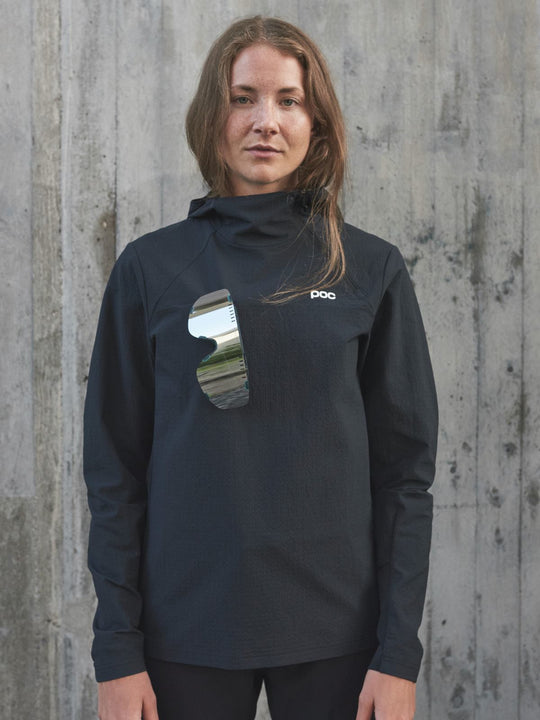 Załaduj obraz do przeglądarki galerii, Bluza POC W's MANTLE THERMAL HOODIE - Ur. Black