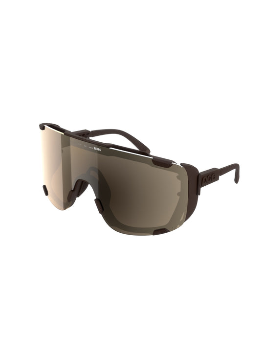 Załaduj obraz do przeglądarki galerii, Okulary rowerowe POC Devour Ultra+ - Bron. Brown/Clarity Trail/Partly Sunny Silver