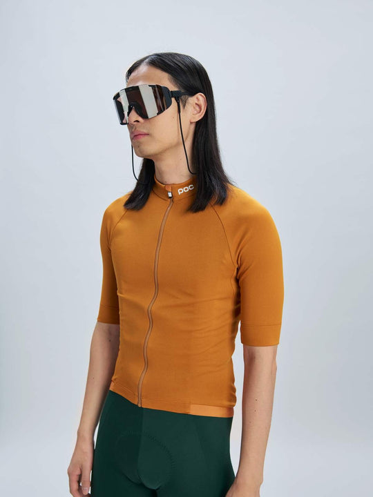 Załaduj obraz do przeglądarki galerii, Koszulka rowerowa POC M's Thermal Lite Jersey - Bauxite Brown