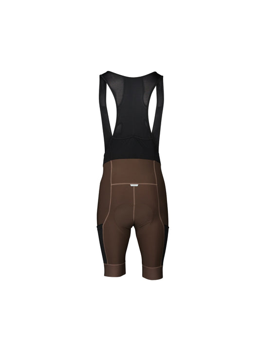 Załaduj obraz do przeglądarki galerii, Spodenki rowerowe POC Rove Cargo VPDs Bib Shorts - Axinite Brown