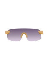 Załaduj obraz do przeglądarki galerii, Okulary rowerowe POC Elicit - Cerussite Kashima Translucent - Clarity Road | Violet/Silver Mirror Cat 3