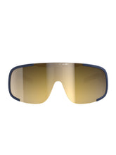 Załaduj obraz do przeglądarki galerii, Okulary rowerowe POC Aspire Wide Fit - Apat. Navy/Clarity Road/Partly Sunny Gold