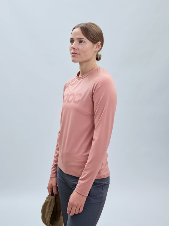 Załaduj obraz do przeglądarki galerii, Koszulka rowerowa POC W's Reform Enduro Jersey - Rock Salt
