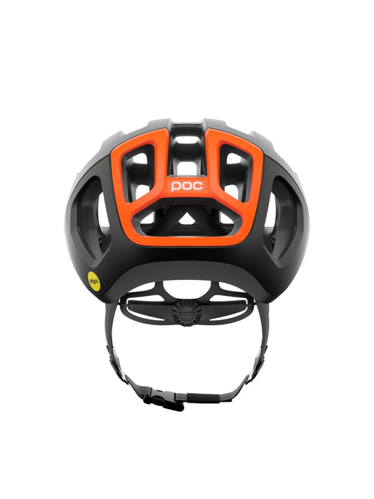 Załaduj obraz do przeglądarki galerii, Kask rowerowy POC Ventral Air MIPS - Ur. Black Matt/Fluo. Orange Matt