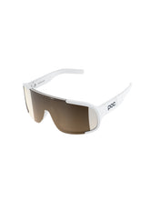 Załaduj obraz do przeglądarki galerii, Okulary rowerowe POC Aspire Mid - Hyd. White/Clarity Trail /Partly Sunny Silver