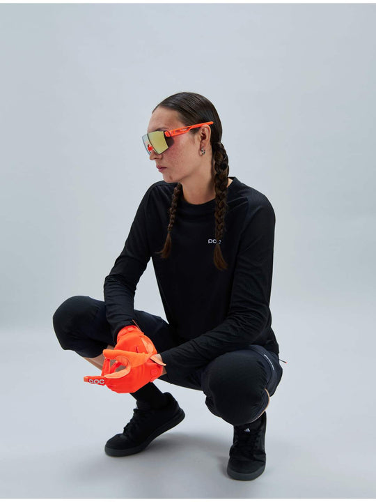 Załaduj obraz do przeglądarki galerii, Okulary rowerowe POC Elicit Toric pomarańczowy - Clarity Road/Partly Sunny Gold Cat 2