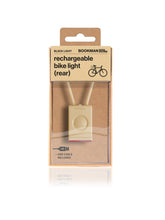 Załaduj obraz do przeglądarki galerii, Lampka rowerowa BOOKMAN Block Light Rear 18lm beżowy