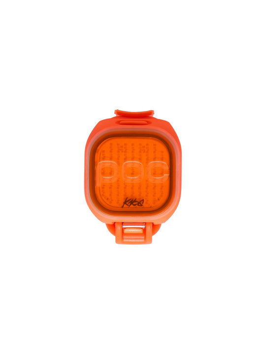 Załaduj obraz do przeglądarki galerii, Lampka rowerowa Knog Mini Helmet Light Fluorescent Orange