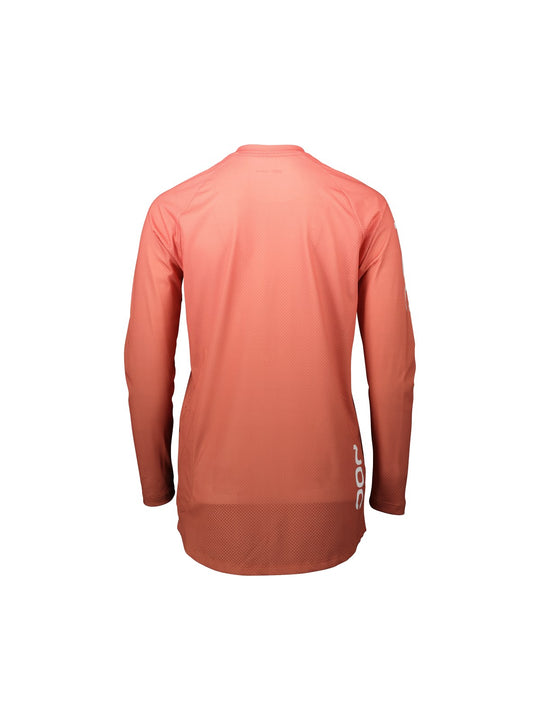 Załaduj obraz do przeglądarki galerii, Koszulka rowerowa POC W's Essential MTB Lite LS Jersey - Gradient Ammolite Coral