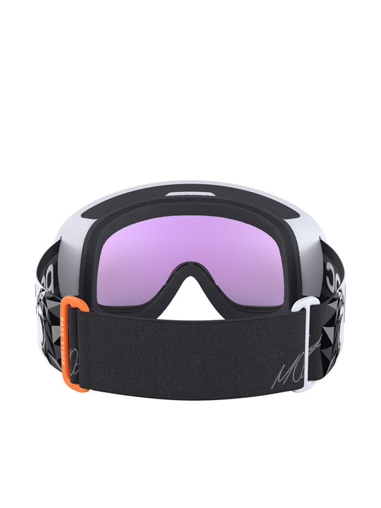 Załaduj obraz do przeglądarki galerii, Gogle narciarskie POC Fovea Mid Race Marco Odermatt Ed. - Hydr. White|Ur. Black|Pt. Sunny Blue Cat 2