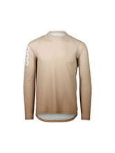 Załaduj obraz do przeglądarki galerii, Koszulka rowerowa POC M's Essential MTB Lite LS Jersey - Gradient Jasper Brown