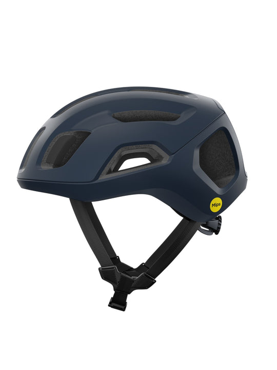 Załaduj obraz do przeglądarki galerii, Kask rowerowy POC Ventral Air Wide Fit MIPS - Lead Blue Matt