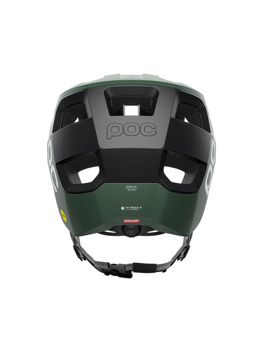 Załaduj obraz do przeglądarki galerii, Kask rowerowy POC KORTAL RACE MIPS - Epid. Green/Ur. Black Metallic/Matt