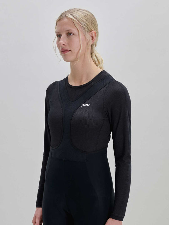 Załaduj obraz do przeglądarki galerii, Koszulka termoaktywna POC W's Layer Mid L/S Jersey - Uranium Black