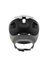 Załaduj obraz do przeglądarki galerii, Kask rowerowy POC Axion Race MIPS - Uran. Black/Argentite Silver Matt