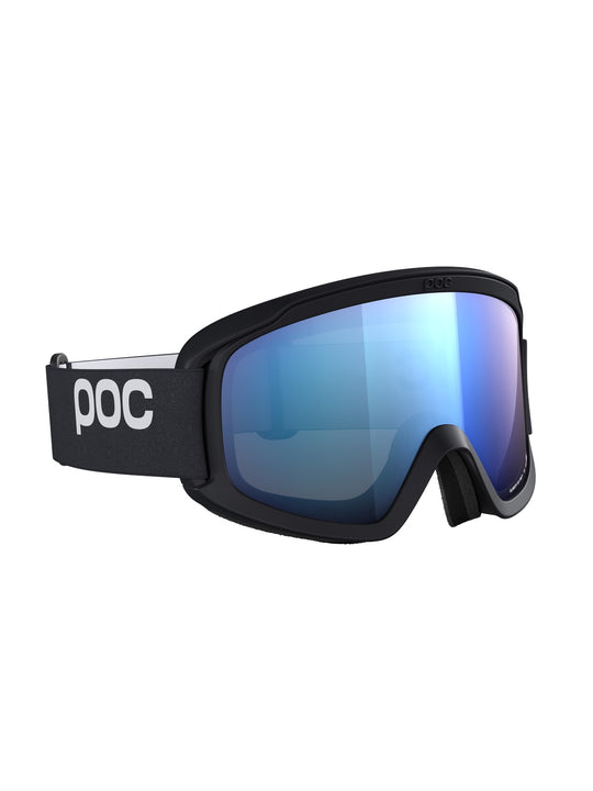 Załaduj obraz do przeglądarki galerii, Gogle narciarskie POC Opsin Wide Fit - Ura. Black/Pt. Sunny Blue