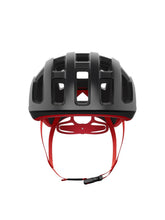 Załaduj obraz do przeglądarki galerii, Kask rowerowy POC Ventral Lite Wide Fit - Ur. Black/Pris. Red Matt