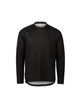 Załaduj obraz do przeglądarki galerii, Koszulka rowerowa POC M's Essential MTB LS Jersey - Ur. Black
