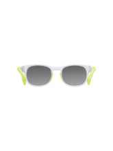 Załaduj obraz do przeglądarki galerii, Okulary przeciwsłoneczne POC Evolve -Ur. Black Trans/Fluo Limegreen/Clarity POCito/Sunny Grey Cat.3