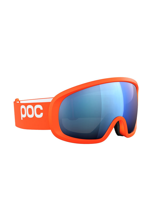 Załaduj obraz do przeglądarki galerii, Gogle narciarskie POC Fovea Mid - Zink Orange/Pt. Sunny Blue
