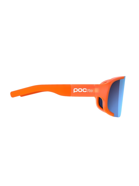 Załaduj obraz do przeglądarki galerii, Okulary rowerowe POCito Aspire - Fluo Orange Trans/Clarity POCito/Sunny Blue