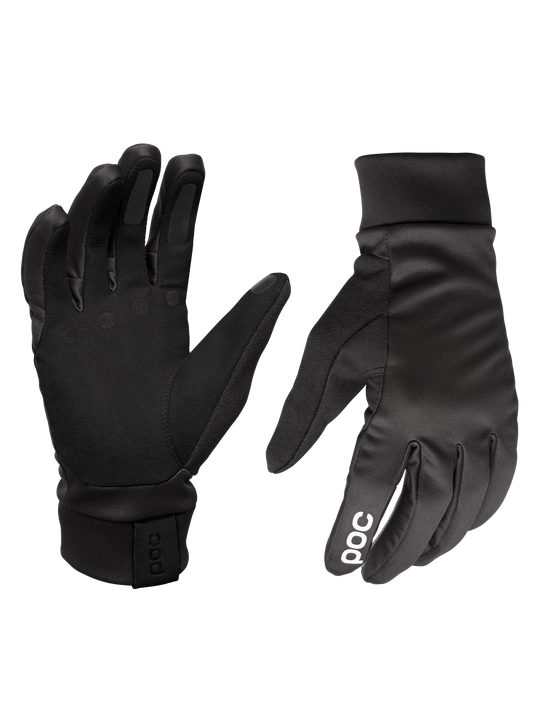 Załaduj obraz do przeglądarki galerii, Rękawice rowerowe POC ESSENTIAL ROAD SOFTSHELL - Ur. Black