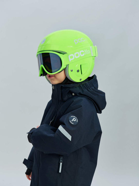 Załaduj obraz do przeglądarki galerii, Kask narciarski POCito Skull - Fluo. Yellow/Green