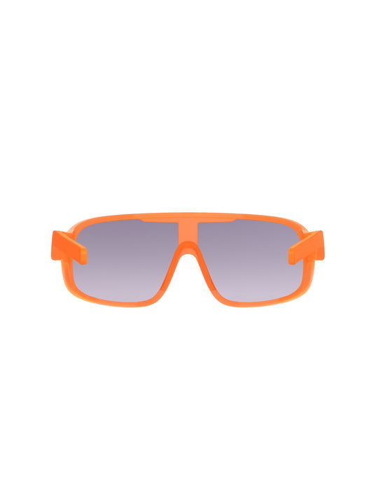 Załaduj obraz do przeglądarki galerii, Okulary rowerowe POC Aspire Mid - Fluo. Orange Translucent/Clarity Road/Partly Sunny Gold