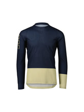 Załaduj obraz do przeglądarki galerii, Koszulka rowerowa POC MTB Pure LS Jersey - Turmaline Navy/Prehnite Green
