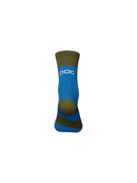 Załaduj obraz do przeglądarki galerii, Skarpety rowerowe POC Y's Essential MTB - Nat. Blue/Epid. Green