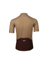 Załaduj obraz do przeglądarki galerii, Koszulka rowerowa POC M's Essential Road Logo Jersey - Jasper Brown/Axinite Brown