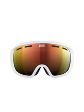 Załaduj obraz do przeglądarki galerii, Gogle narciarskie POC Fovea Wide Fit - Hyd. White/Pt. Sunny Orange