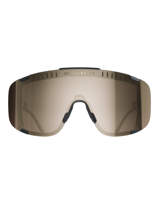 Załaduj obraz do przeglądarki galerii, Okulary POC DEVOUR - Ur. Black - Clarity Trail Brown/Silver Mirror Cat 2