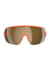 Załaduj obraz do przeglądarki galerii, Okulary rowerowe POC Aim - Fluo. Orange Translucent/Clarity Road/Pt. Sunny Gold