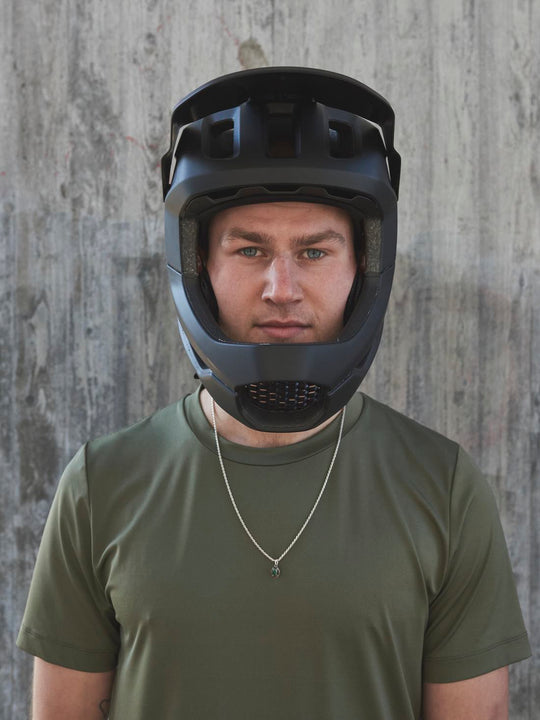 Załaduj obraz do przeglądarki galerii, Kask rowerowy POC OTOCON - Ur. Black Matt