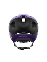 Załaduj obraz do przeglądarki galerii, Kask rowerowy POC AXION RACE MIPS - Sap. Purple/Ur. Black Metallic/Matt