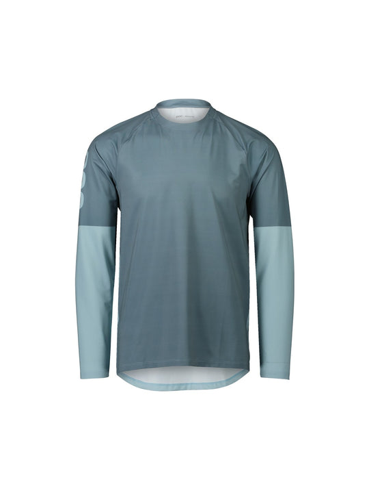 Załaduj obraz do przeglądarki galerii, Koszulka rowerowa POC M's Essential MTB LS Jersey blue - Calcite Blue