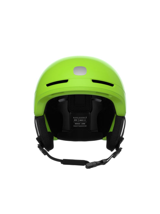 Załaduj obraz do przeglądarki galerii, Kask narciarski dla dzieci POCito Obex MIPS - Fluo. Yellow/Green