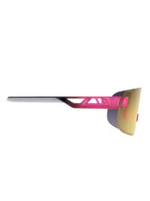 Załaduj obraz do przeglądarki galerii, Okulary rowerowe POC Elicit - Fluo. Pink/Ur. Black Transl. | Clarity Road Violet Gold Mirror cat. 2