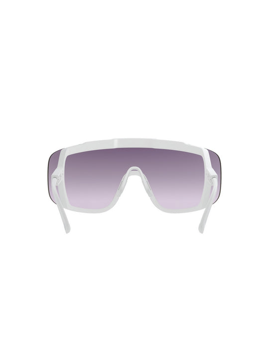 Załaduj obraz do przeglądarki galerii, Okulary rowerowe POC Devour Wide Fit - Hyd. White/Clarity Road/Sunny Silver