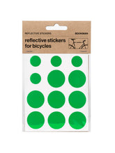 Załaduj obraz do przeglądarki galerii, Naklejki odblaskowe BOOKMAN Reflective Stickers zielony