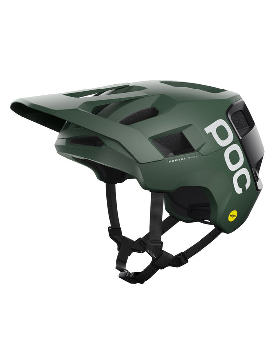 Załaduj obraz do przeglądarki galerii, Kask rowerowy POC KORTAL RACE MIPS - Epid. Green/Ur. Black Metallic/Matt