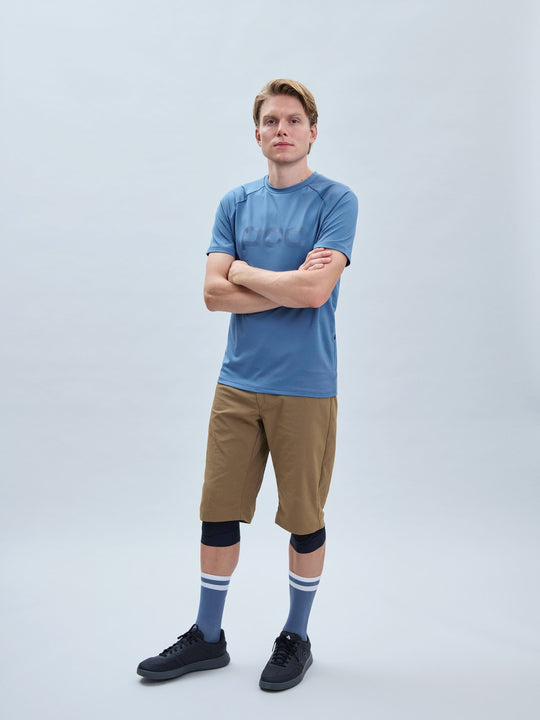 Załaduj obraz do przeglądarki galerii, Koszulka rowerowa POC M's Reform Enduro Tee blue - Calcite Blue
