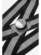 Załaduj obraz do przeglądarki galerii, Szelki rowerowe BOOKMAN Reflective Cross Belt czarny