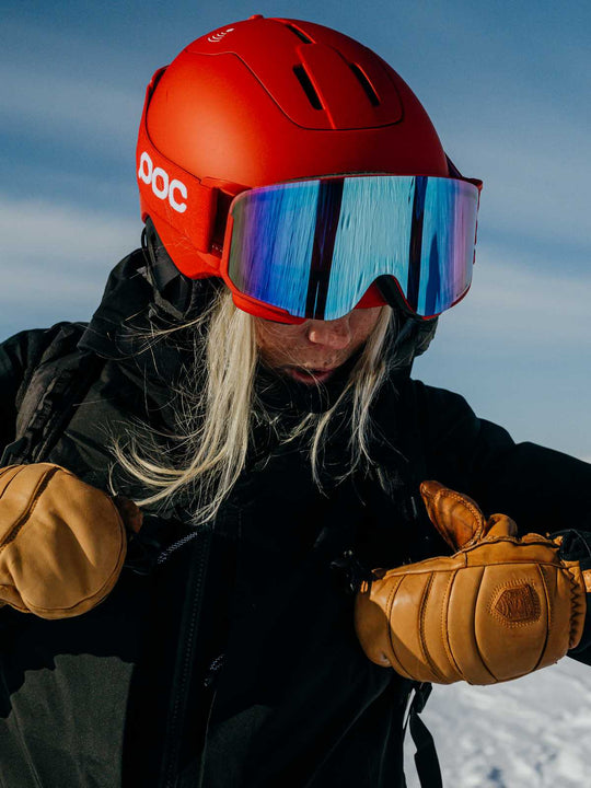 Załaduj obraz do przeglądarki galerii, Gogle narciarskie POC Nexal - Pris. Red/Pt. Sunny Blue