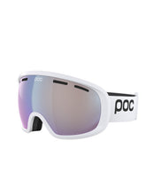 Załaduj obraz do przeglądarki galerii, Gogle narciarskie POC Fovea Photochromic Wide Fit - Hyd. White/Photochromic/Changeable Sky Blue