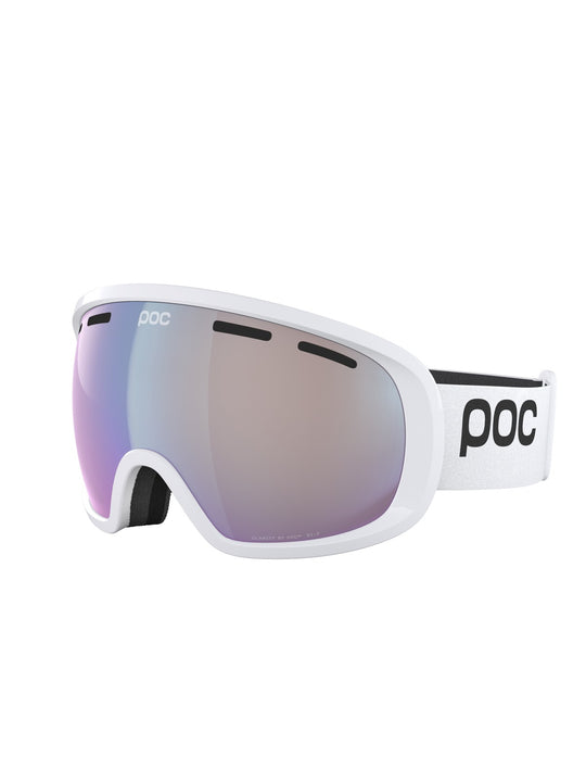 Załaduj obraz do przeglądarki galerii, Gogle narciarskie POC Fovea Photochromic Wide Fit - Hyd. White/Photochromic/Changeable Sky Blue