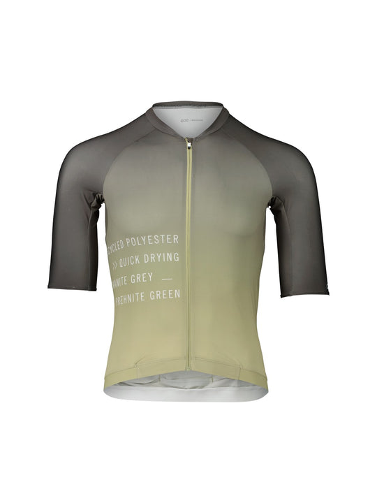 Załaduj obraz do przeglądarki galerii, Koszulka rowerowa POC M's Pristine Print Jersey - Gradient Prehnite Green