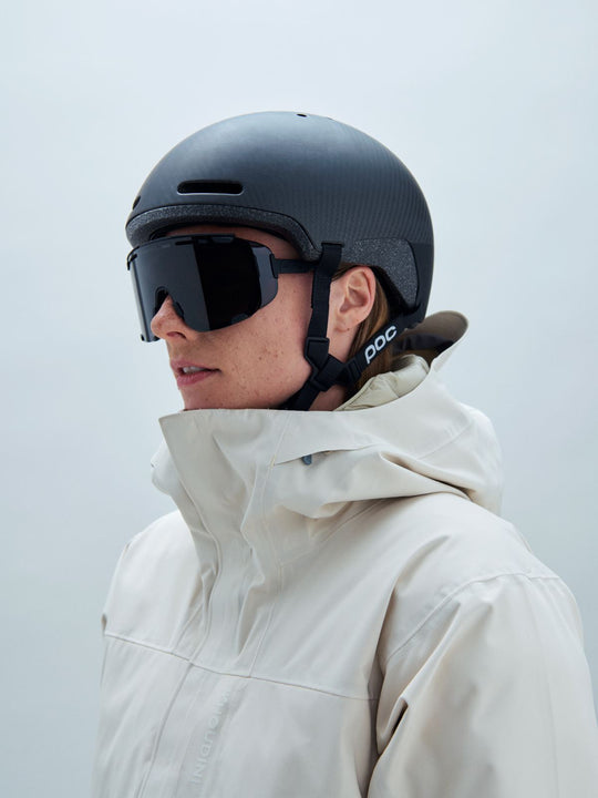 Załaduj obraz do przeglądarki galerii, Kask narciarski POC Calyx Carbon - Carbon/Ura. Black