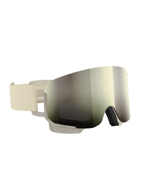 Załaduj obraz do przeglądarki galerii, Gogle narciarskie POC Nexal - Raw White/Pt. Sunny Ivory
